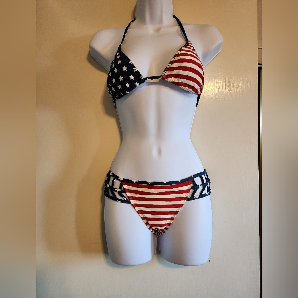 American Flag Bikini